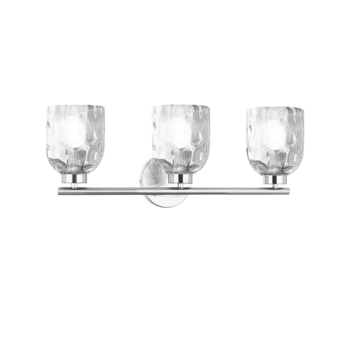Luminaire de vanité Vallora Chrome poli – vue 2