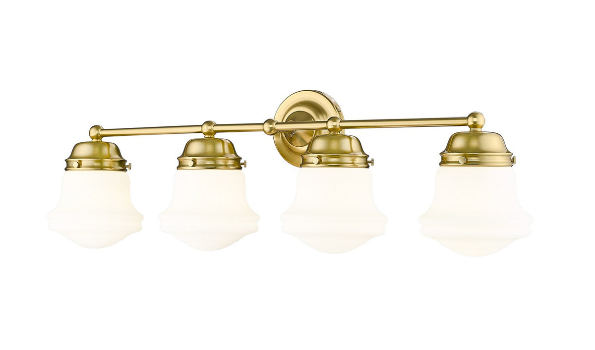 Luminaire de vanité Vaughn Or luxe, Opale mate, 31 1/2" – Z-Lite