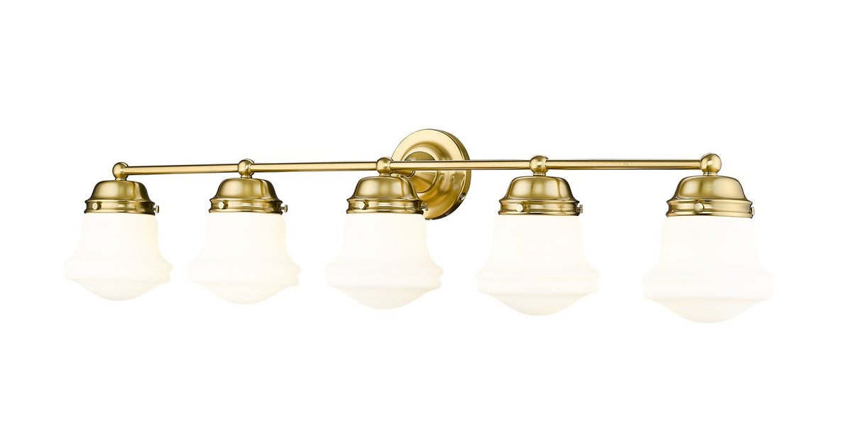 Luminaire de vanité Vaughn Or luxe, Opale mate, 40 3/4" – Z-Lite