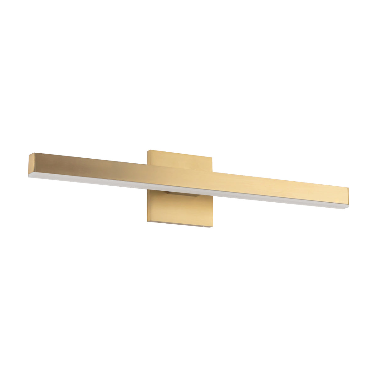 Barre d'éclairage de salle de bain Vega Or brossé, 23", 2700K – vue 3