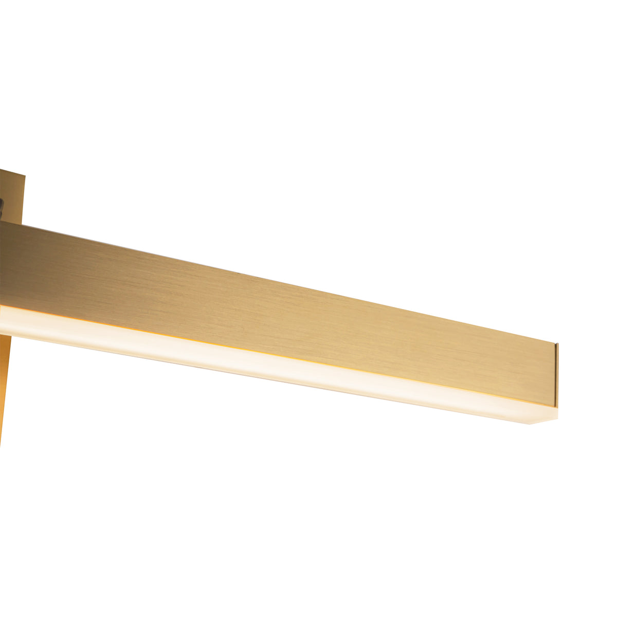 Barre d'éclairage de salle de bain Vega Or brossé, 23", 2700K – vue 4