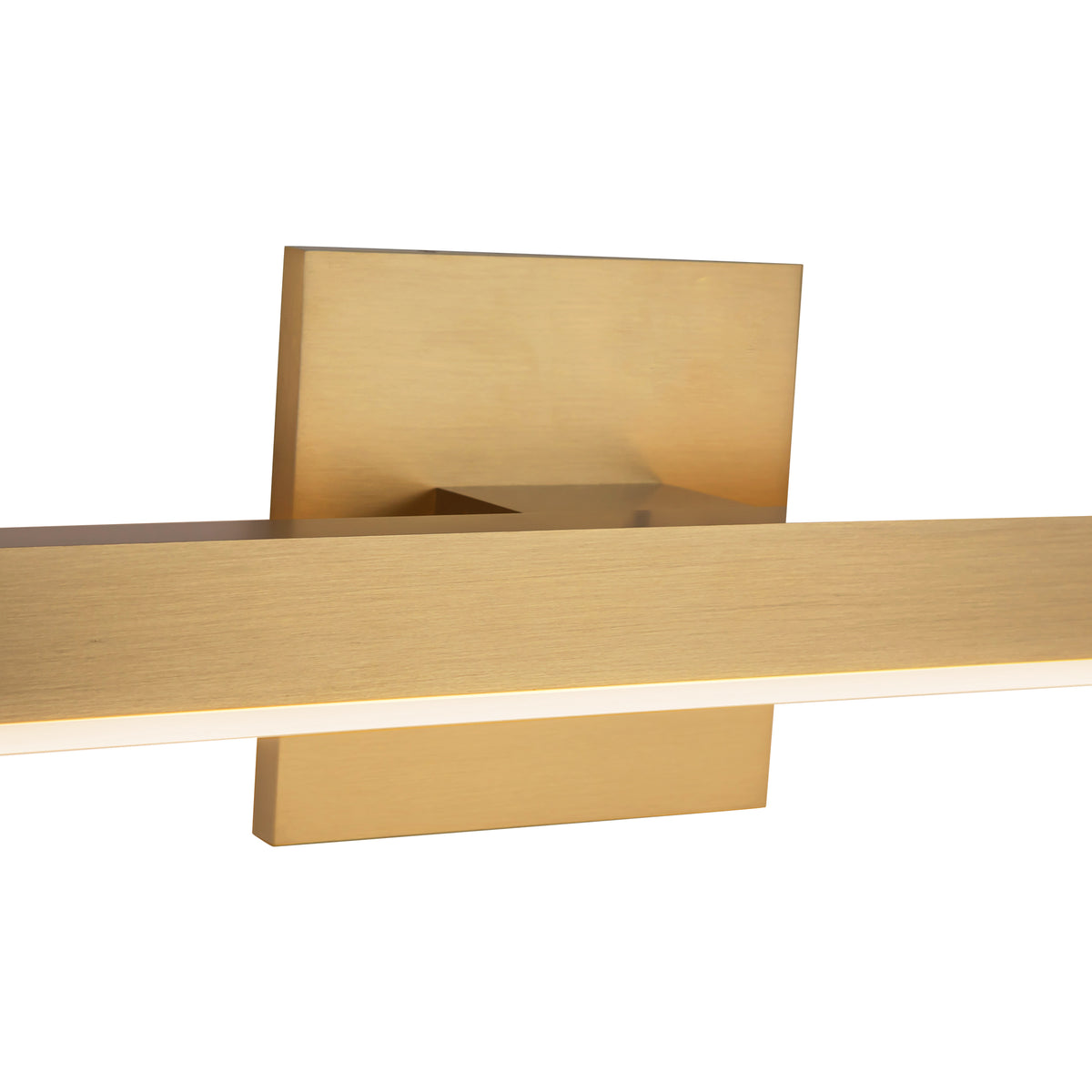 Barre d'éclairage de salle de bain Vega Or brossé, 23", 3000K – vue 5
