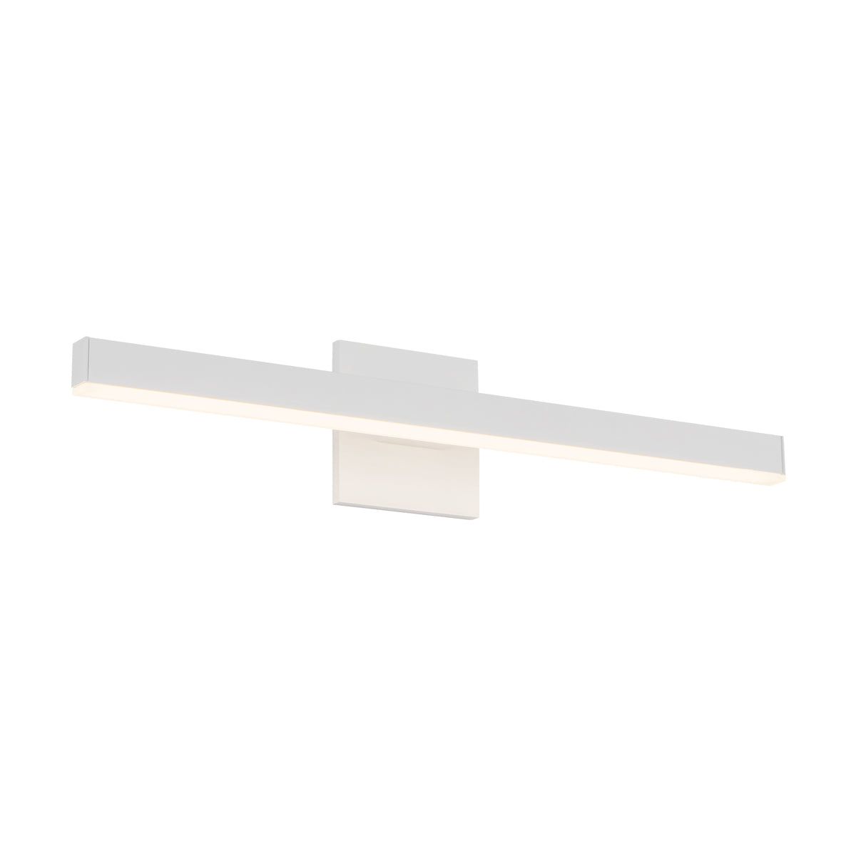 Barre d'éclairage de salle de bain Vega Blanc, 23", 3000K – vue 2