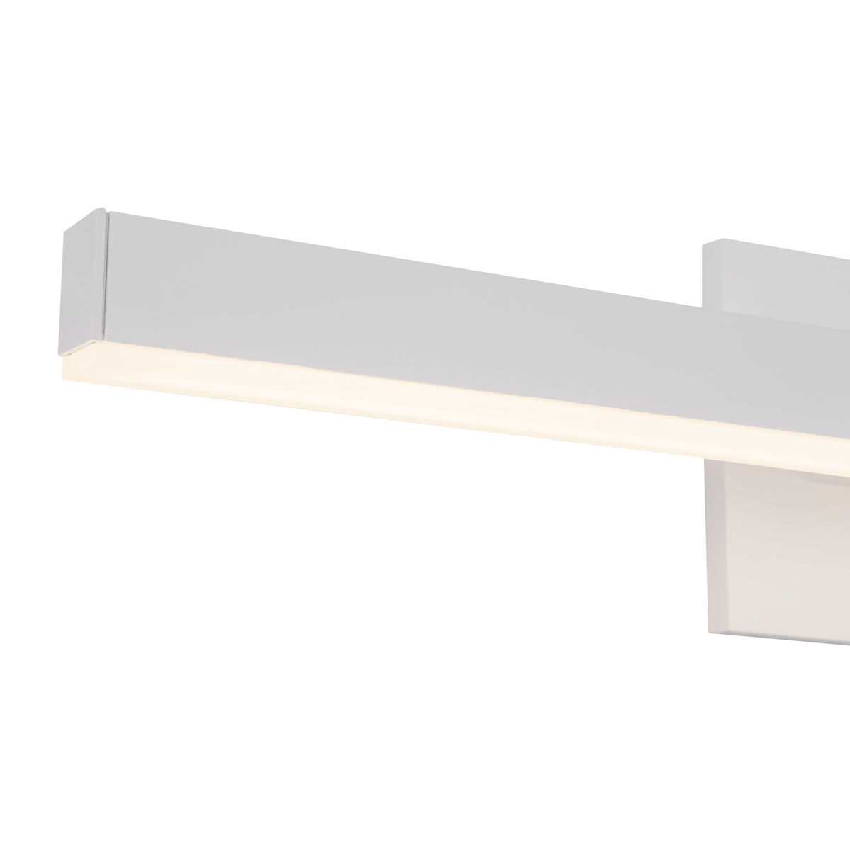 Barre d'éclairage de salle de bain Vega Blanc, 23", 3000K – vue 4