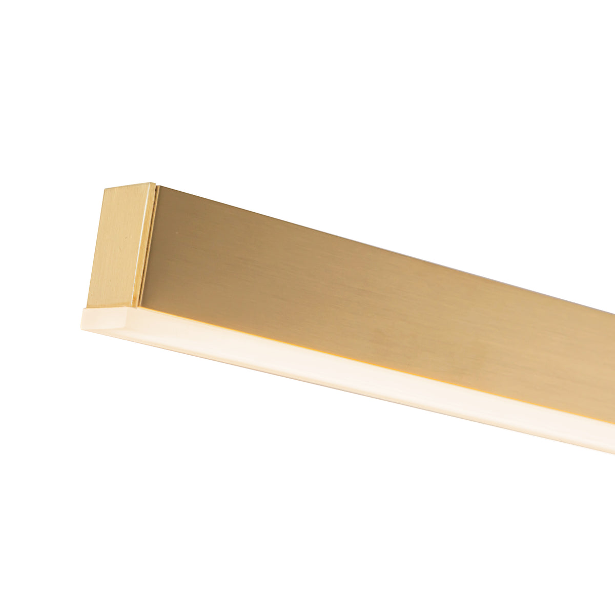 Barre d'éclairage de salle de bain Vega Or brossé, 37", 3000K – vue 4