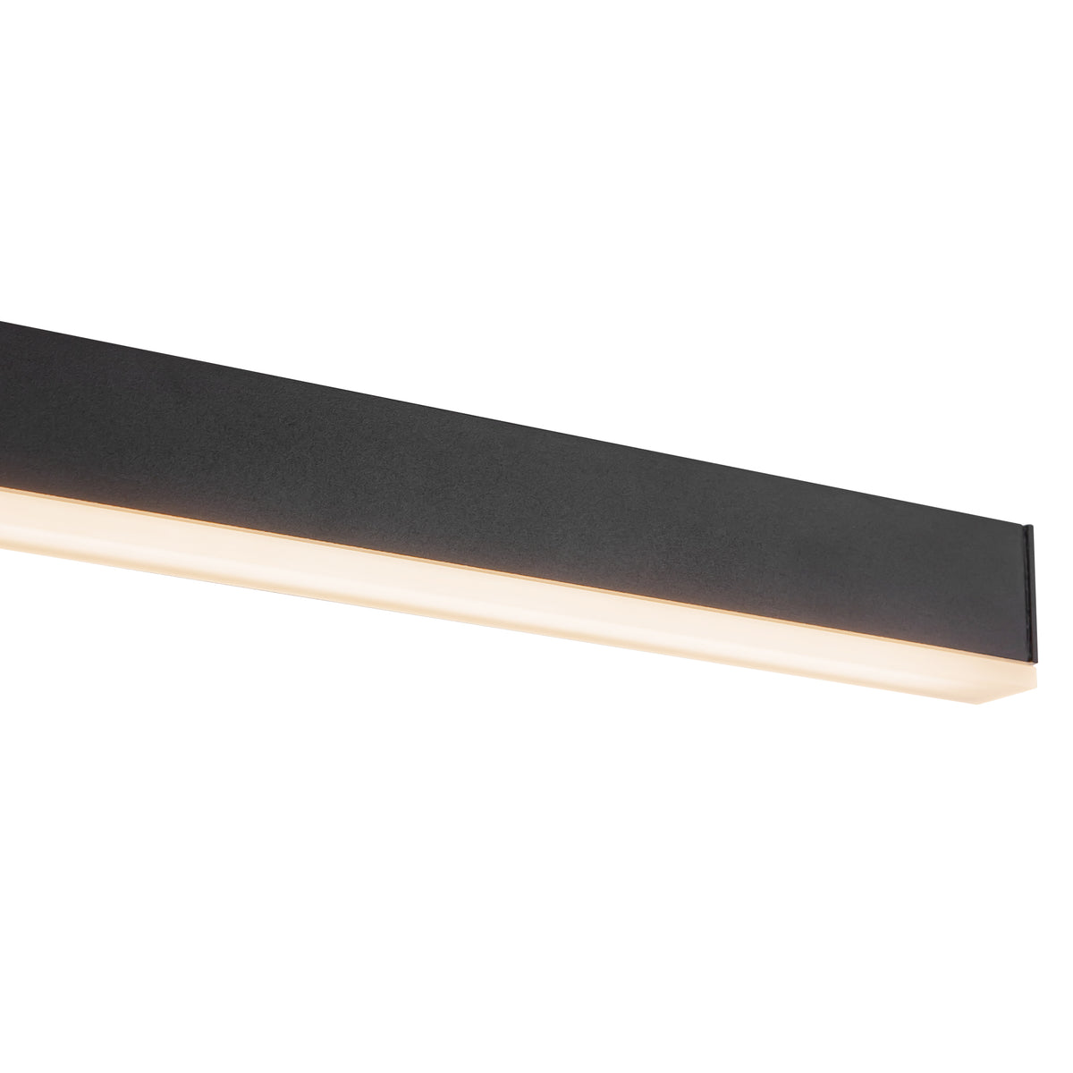 Barre d'éclairage de salle de bain Vega Noir, 37", 3000K – vue 4