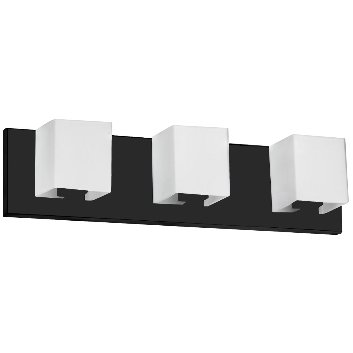 Luminaire de vanité Verona - Noir mat 19" by Dainolite | Luminaires & cie