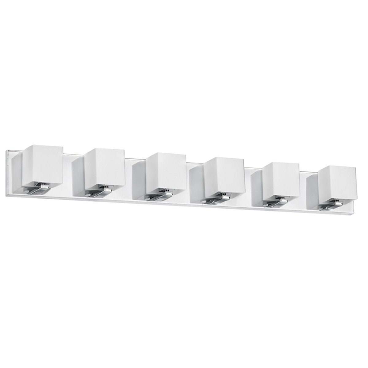 Luminaire de vanité Verona - Chrome poli 35 1/2" by Dainolite | Luminaires & cie