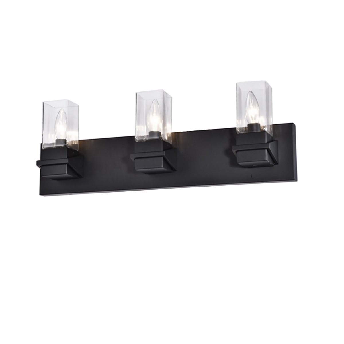 Luminaire de vanité Veronica - Noir mat 24" by Dainolite | Luminaires & cie