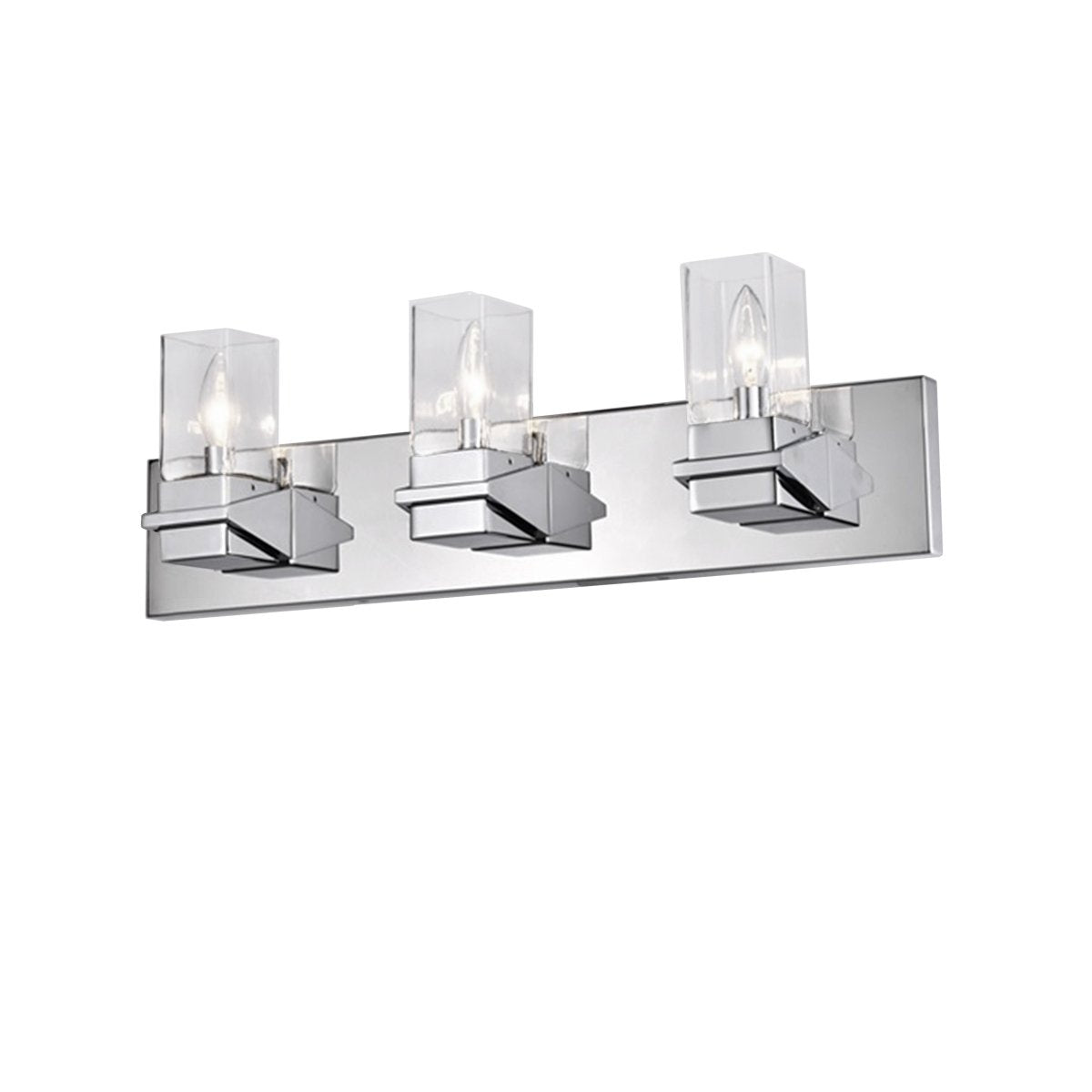 Luminaire de vanité Veronica - Chrome poli 24" by Dainolite | Luminaires & cie