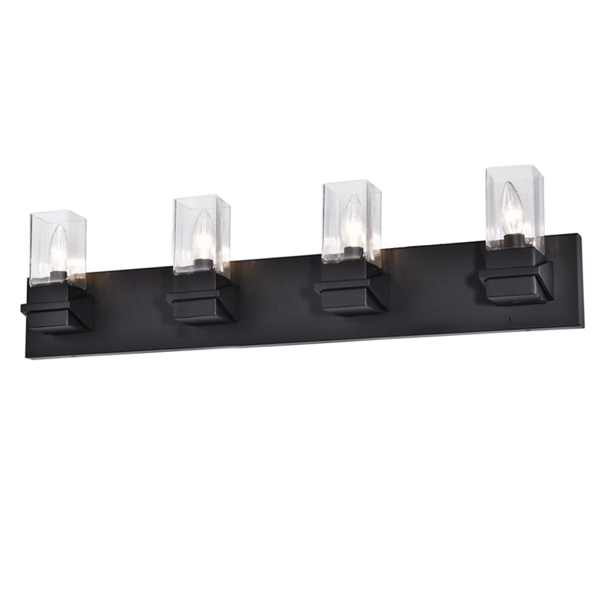Luminaire de vanité Veronica - Noir mat 32" by Dainolite | Luminaires & cie