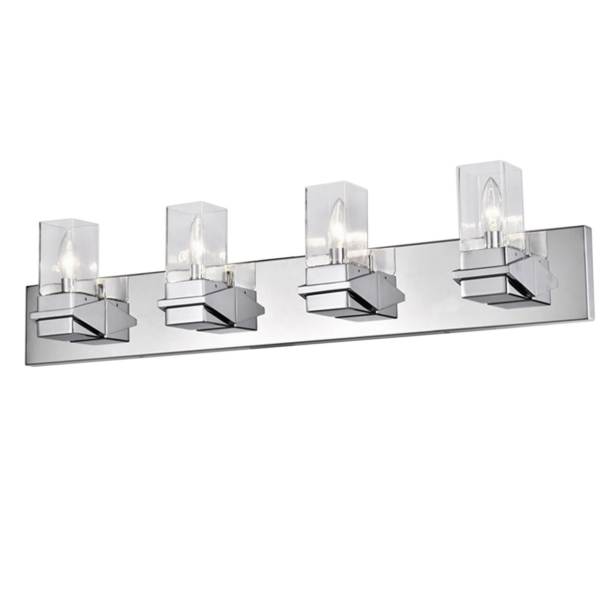 Luminaire de vanité Veronica Chrome poli, 32" – Dainolite