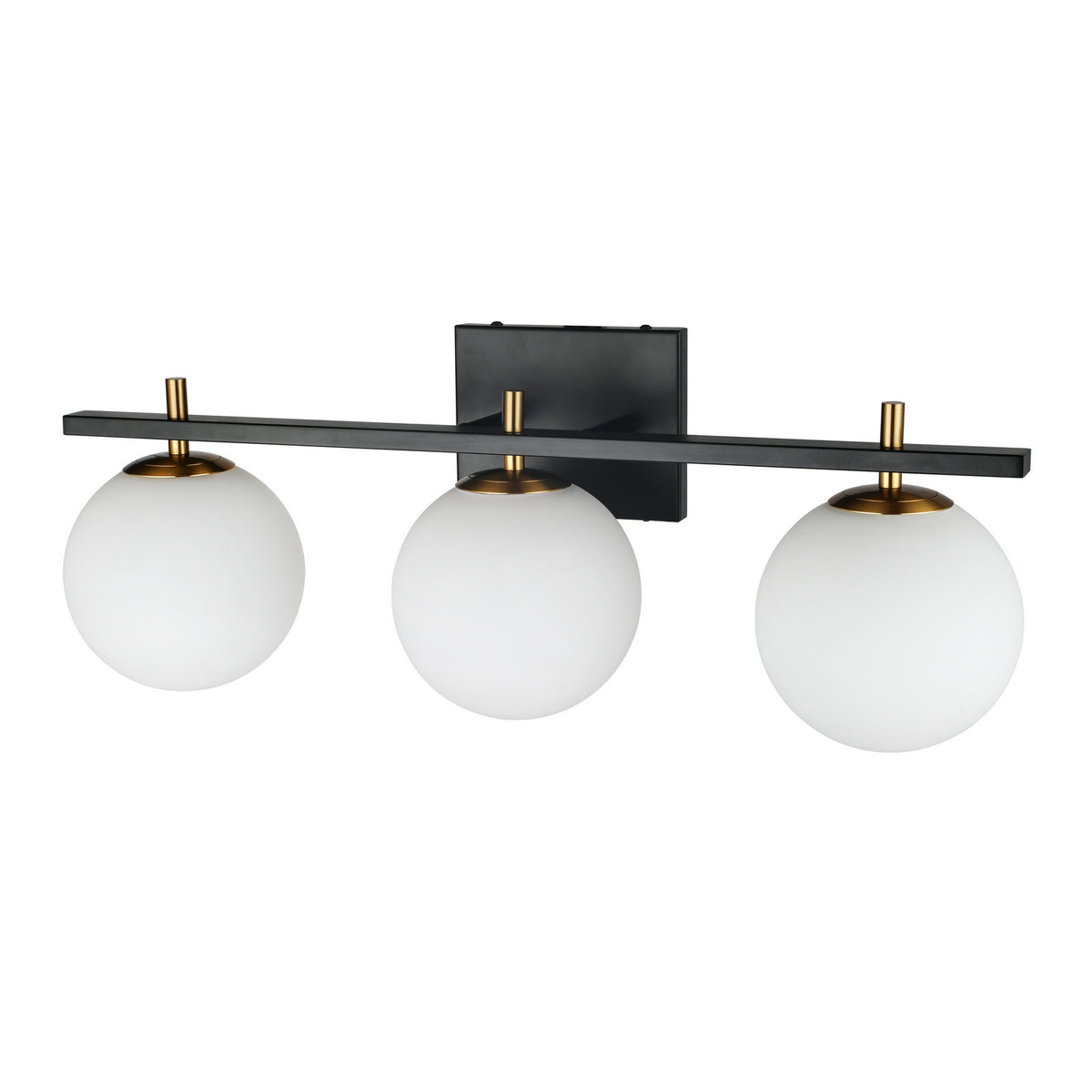 Luminaire de vanité Vivaldi 23 3/4", Noir mat – Dainolite