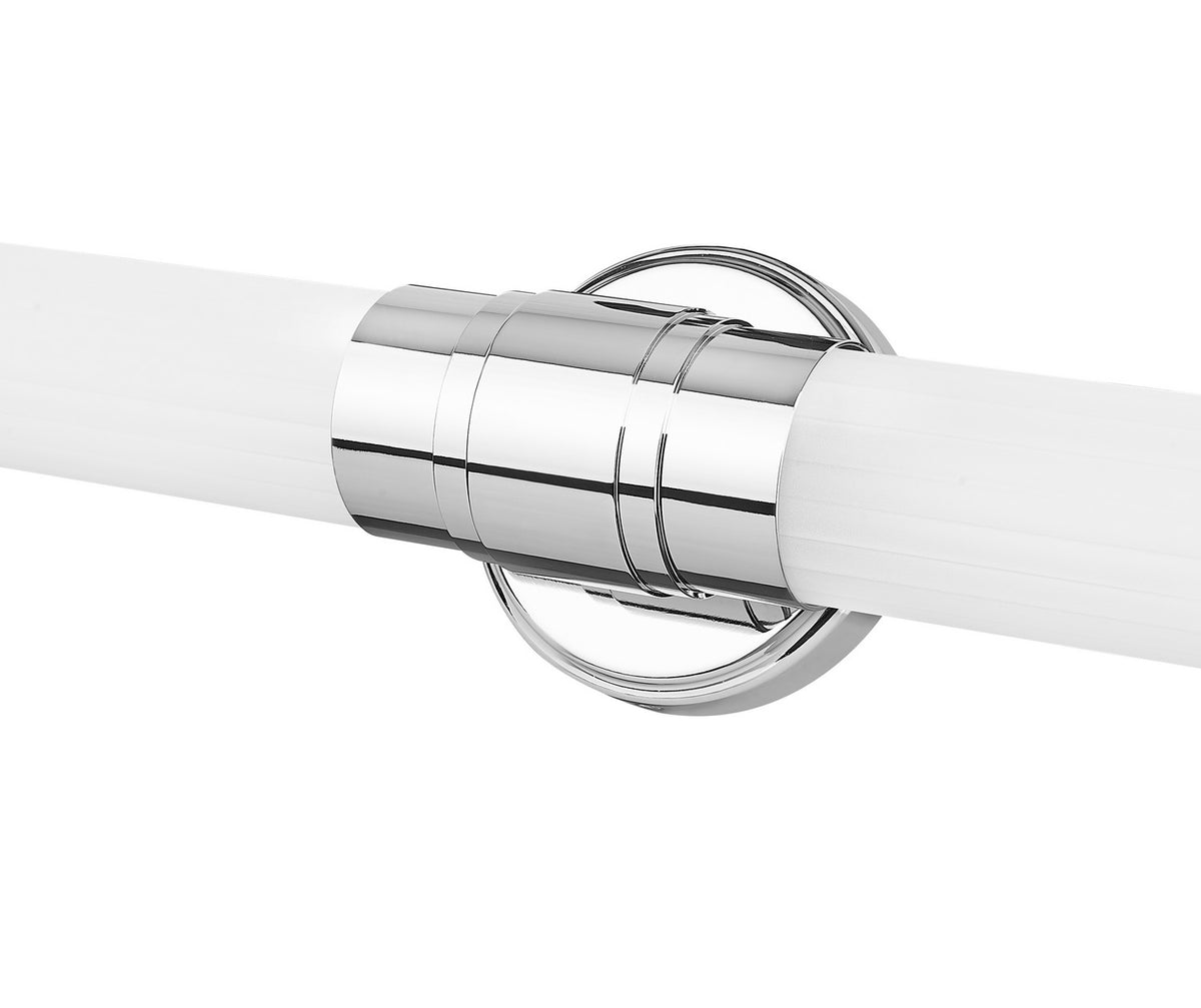Barre d'éclairage de salle de bain Warwick Chrome, 25 1/4" – vue 5