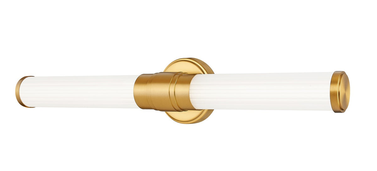 Barre d'éclairage de salle de bain Warwick Or moderne, 25 1/4" – Z-Lite