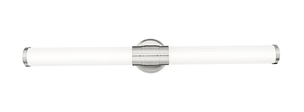 Barre d'éclairage de salle de bain Warwick Nickel brossé, 32 1/2" – vue 3