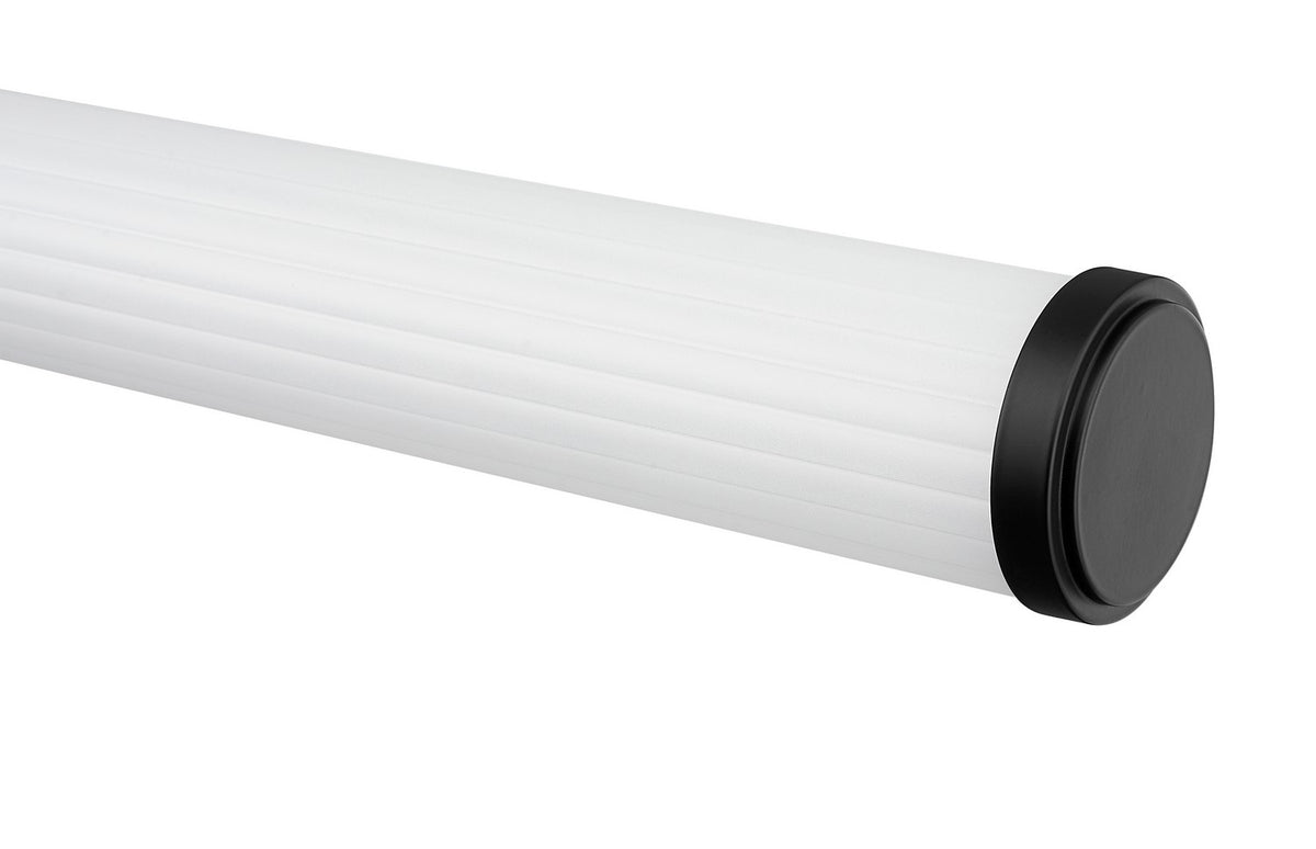 Barre d'éclairage de salle de bain Warwick Noir mat, 32 1/2" – vue 5