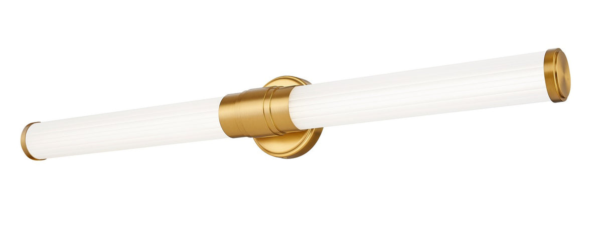 Barre d'éclairage de salle de bain Warwick Or moderne, 32 1/2" – vue 2