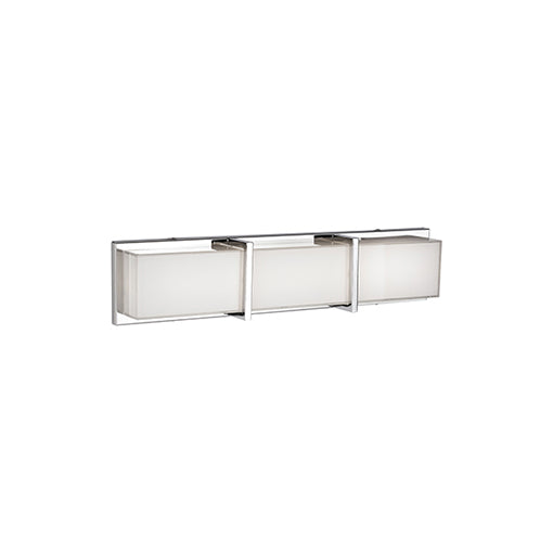 Barre d'éclairage de salle de bain Watford Chrome, 25 1/4" – Kuzco Lighting