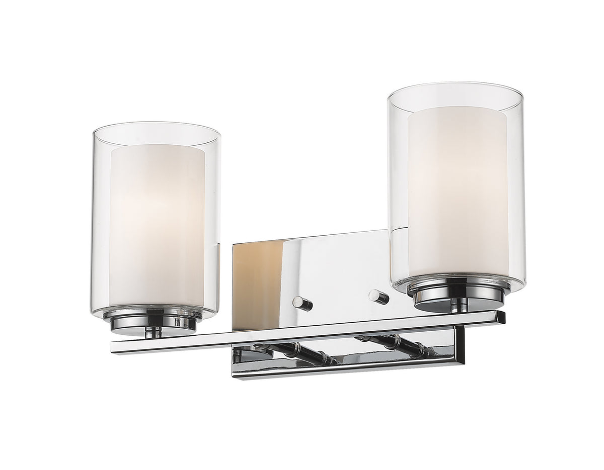 Luminaire de vanité Willow Chrome, 15" – Z-Lite