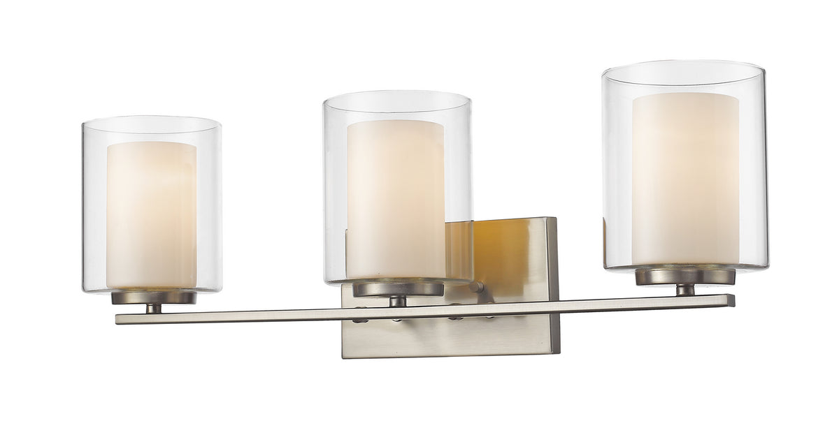 Luminaire de vanité Willow Nickel brossé, 24" – Z-Lite