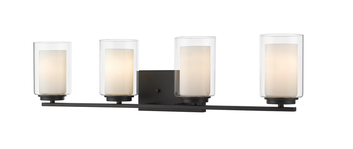 Luminaire de vanité Willow Noir mat, 31 1/2" – Z-Lite