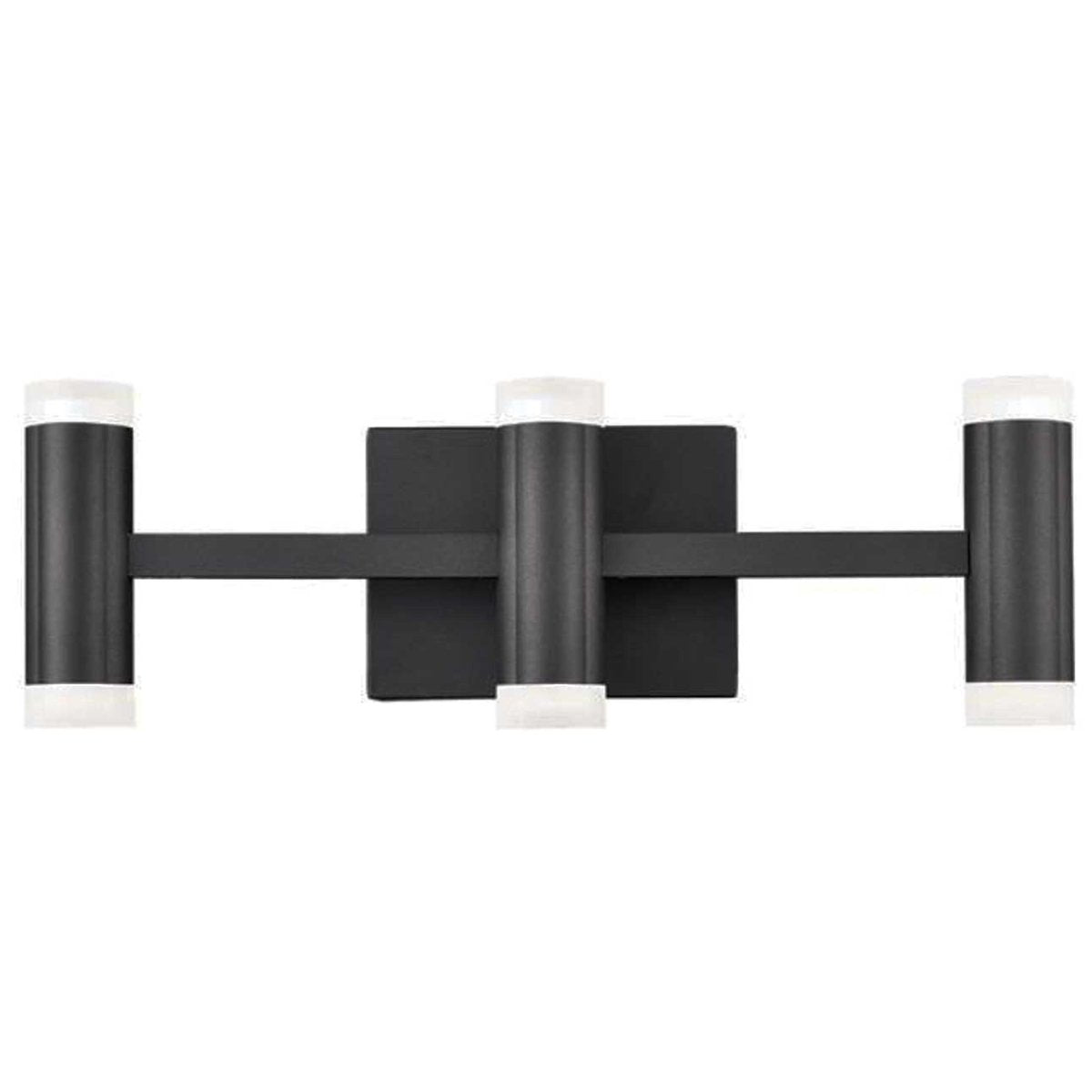 Luminaire de vanité Wilson - Noir mat by Dainolite | Luminaires & cie