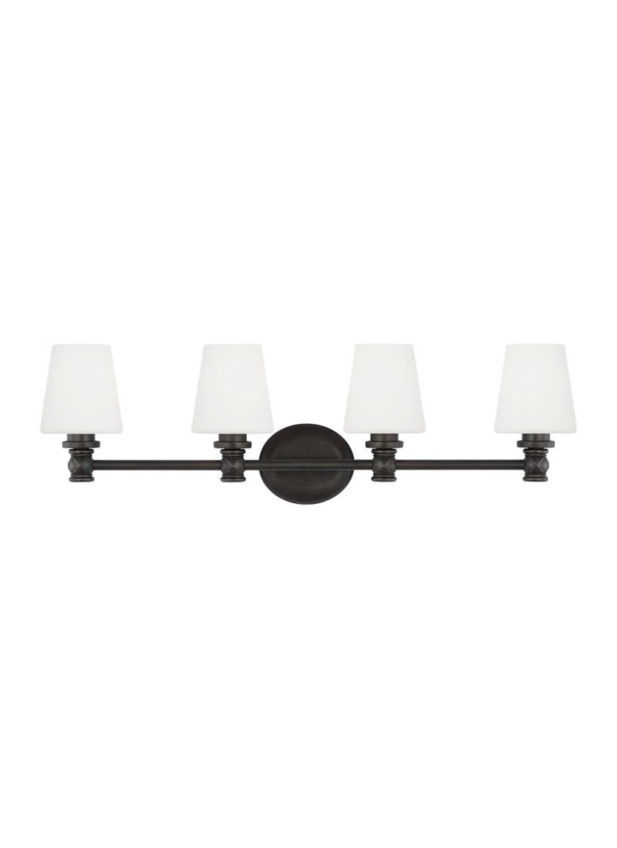 Luminaire de vanité Xavierre - Fer vieilli 32 1/4" by Visual Comfort Studio | Luminaires & cie