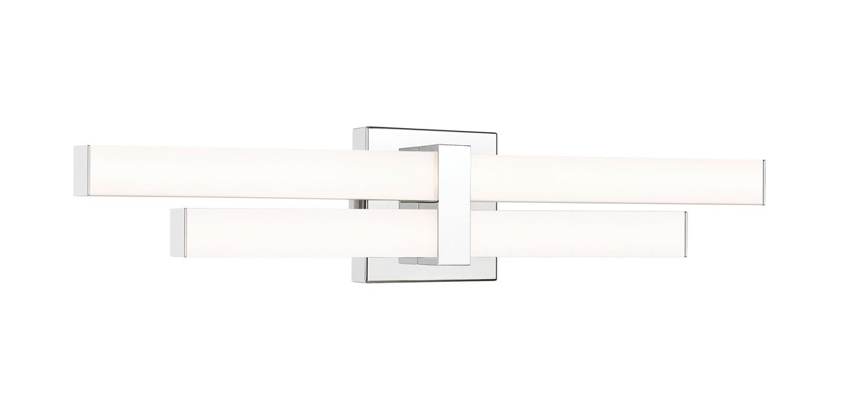 Barre d'éclairage de salle de bain Zane Chrome, 25" – Z-Lite