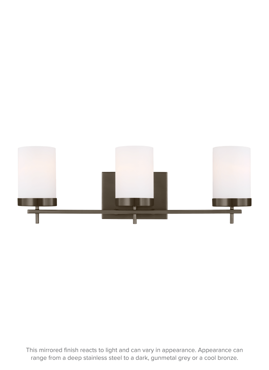 Luminaire de vanité Zire - Bronze brossé bronze 24" Ampoules non - incluses by Visual Comfort Studio | Luminaires & cie