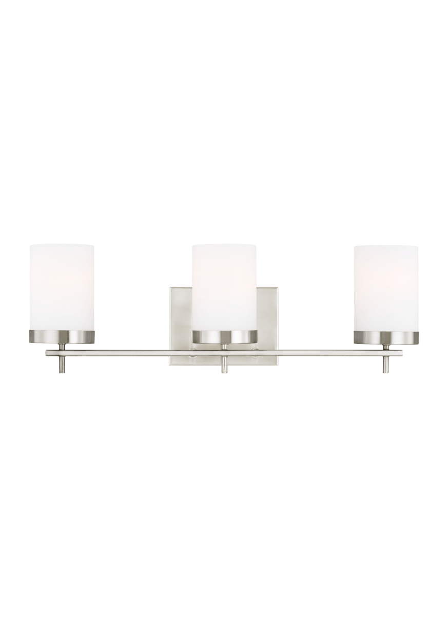 Luminaire de vanité Zire - Nickel brossé 24" Ampoules non - incluses by Visual Comfort Studio | Luminaires & cie
