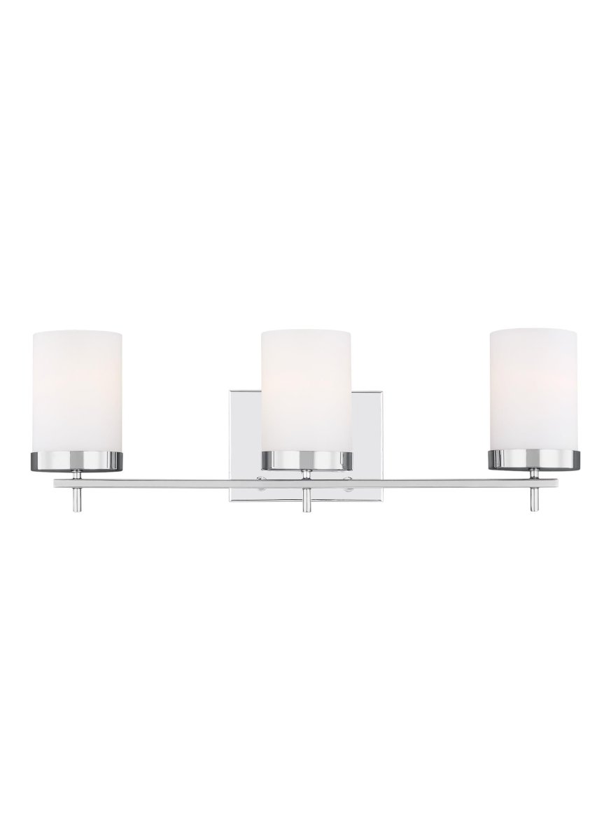Luminaire de vanité Zire - Chrome 24" Ampoules DEL incluses by Visual Comfort Studio | Luminaires & cie