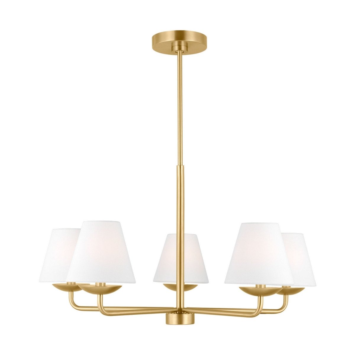 Lustre Albion - Laiton satiné 28" by Visual Comfort Studio | Luminaires & cie