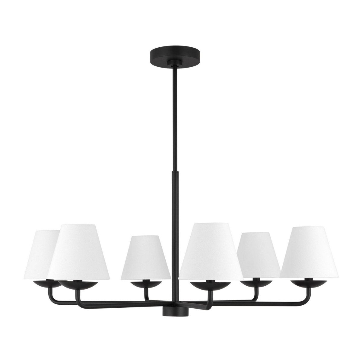 Lustre Albion - Noir minuit 34" by Visual Comfort Studio | Luminaires & cie