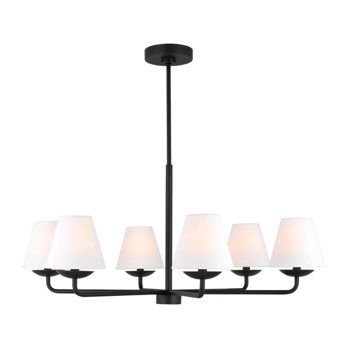 Lustre Albion - Laiton satiné 34" by Visual Comfort Studio | Luminaires & cie
