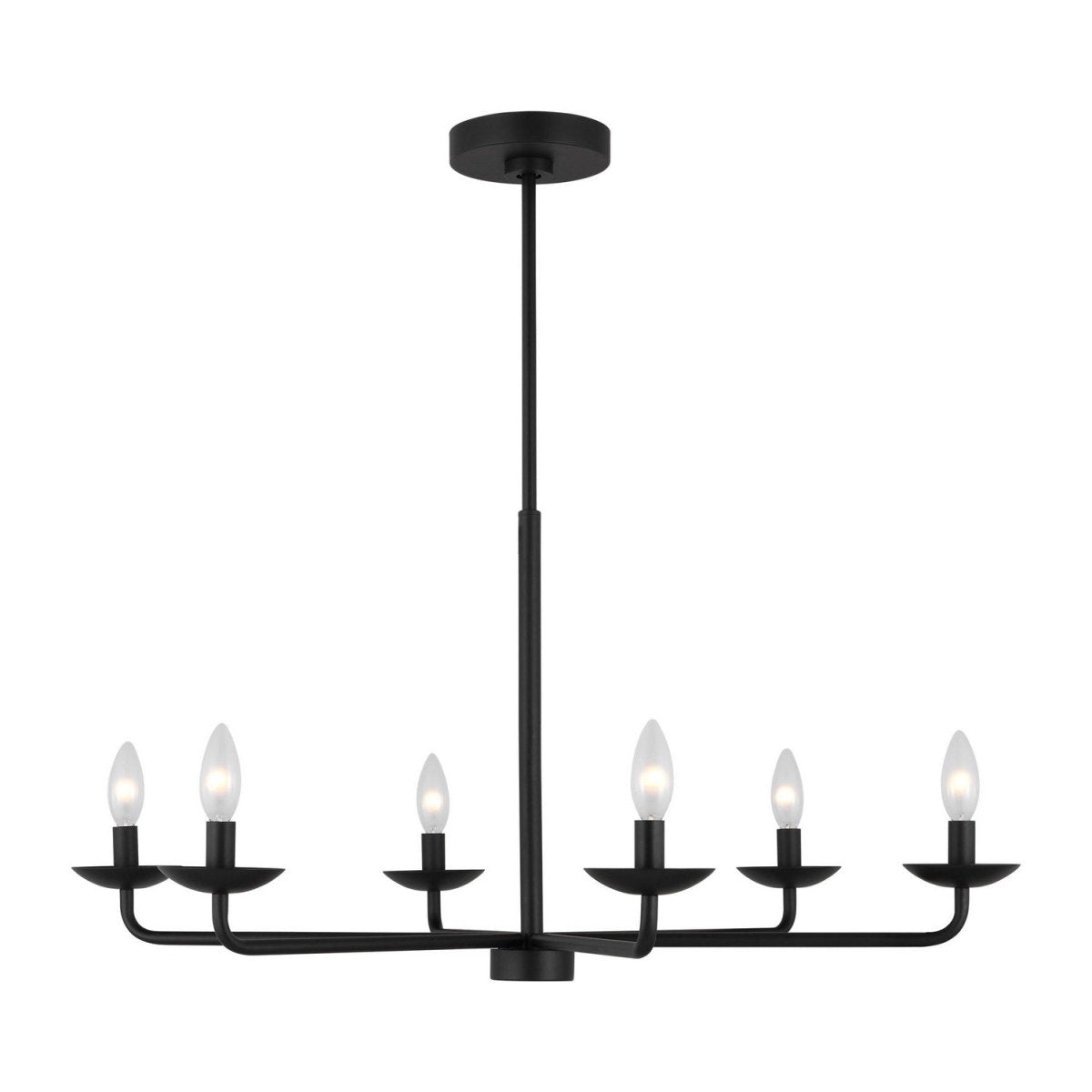 Lustre Albion - Laiton satiné 34" by Visual Comfort Studio | Luminaires & cie