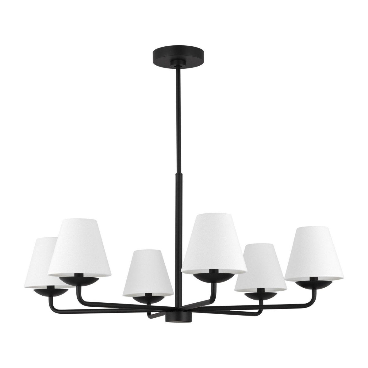 Lustre Albion - Laiton satiné 34" by Visual Comfort Studio | Luminaires & cie
