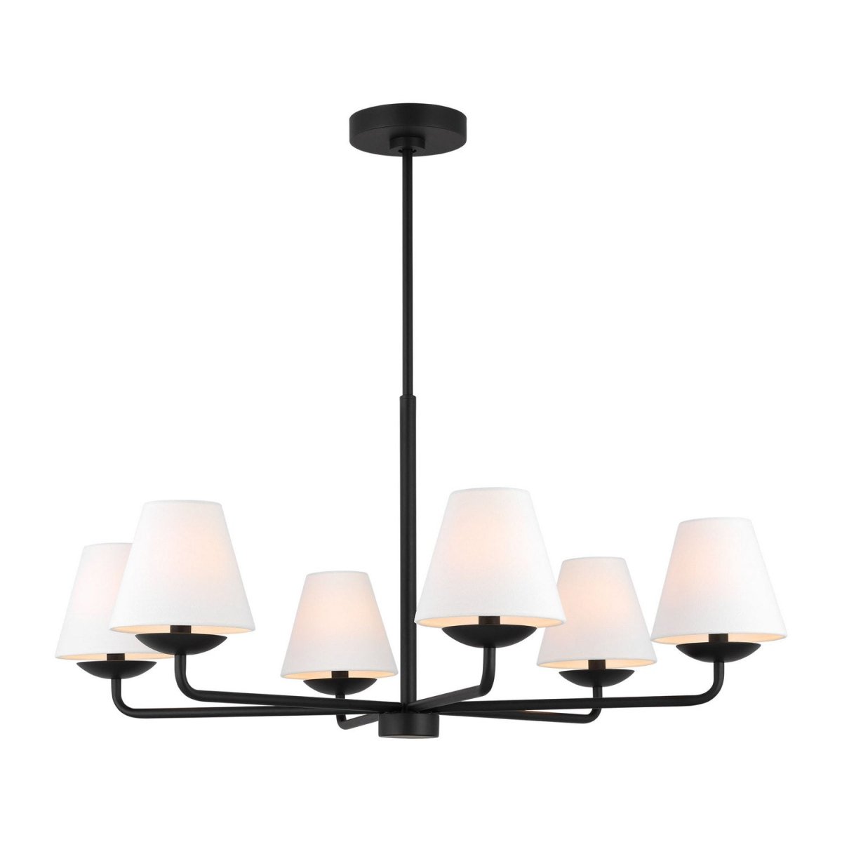 Lustre Albion - Laiton satiné 34" by Visual Comfort Studio | Luminaires & cie
