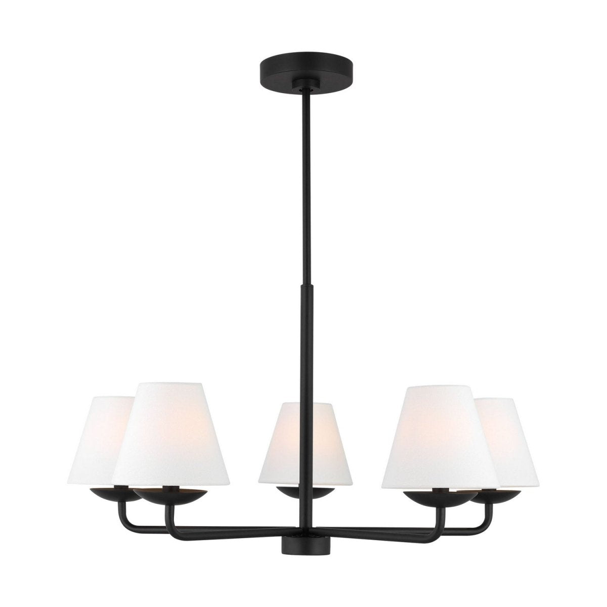 Lustre Albion - Laiton satiné 34" by Visual Comfort Studio | Luminaires & cie