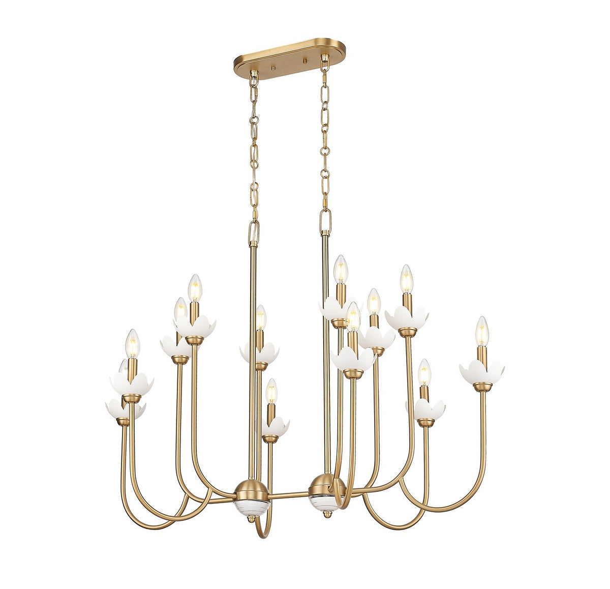 Lustre Allistair Or moderne, 24 1/2" – vue 2