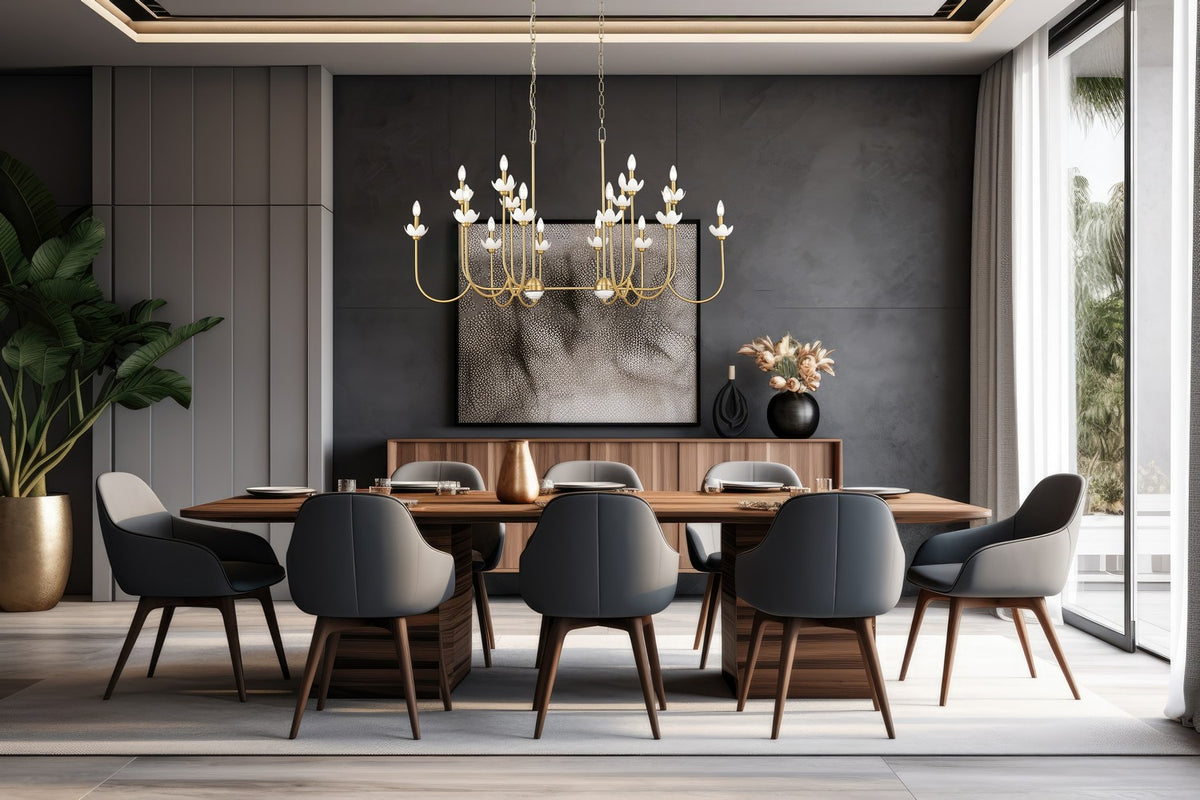 Lustre Allistair Or moderne, 30 3/4" – vue 6