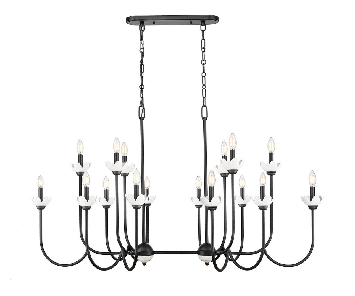 Lustre Allistair - Noir mat 30 3/4" by Z-Lite | Luminaires & cie