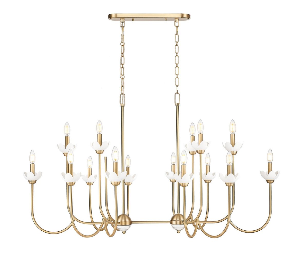 Lustre Allistair - Or moderne 30 3/4" by Z-Lite | Luminaires & cie