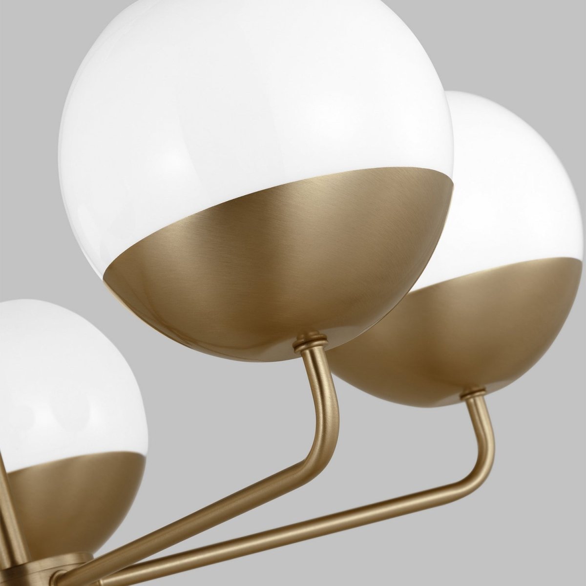 Lustre Alvin - Nickel brossé 38 1/4" by Visual Comfort Studio | Luminaires & cie