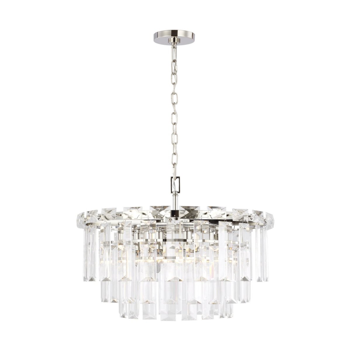 Lustre Arden - Nickel poli 24 1/8" by Visual Comfort Studio | Luminaires & cie