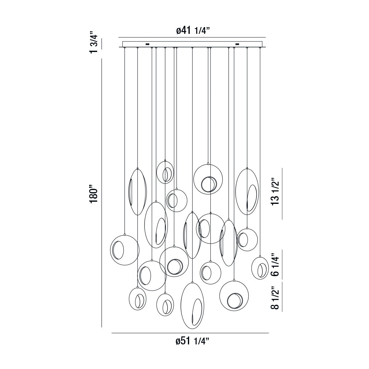 Lustre Arlington – vue 4