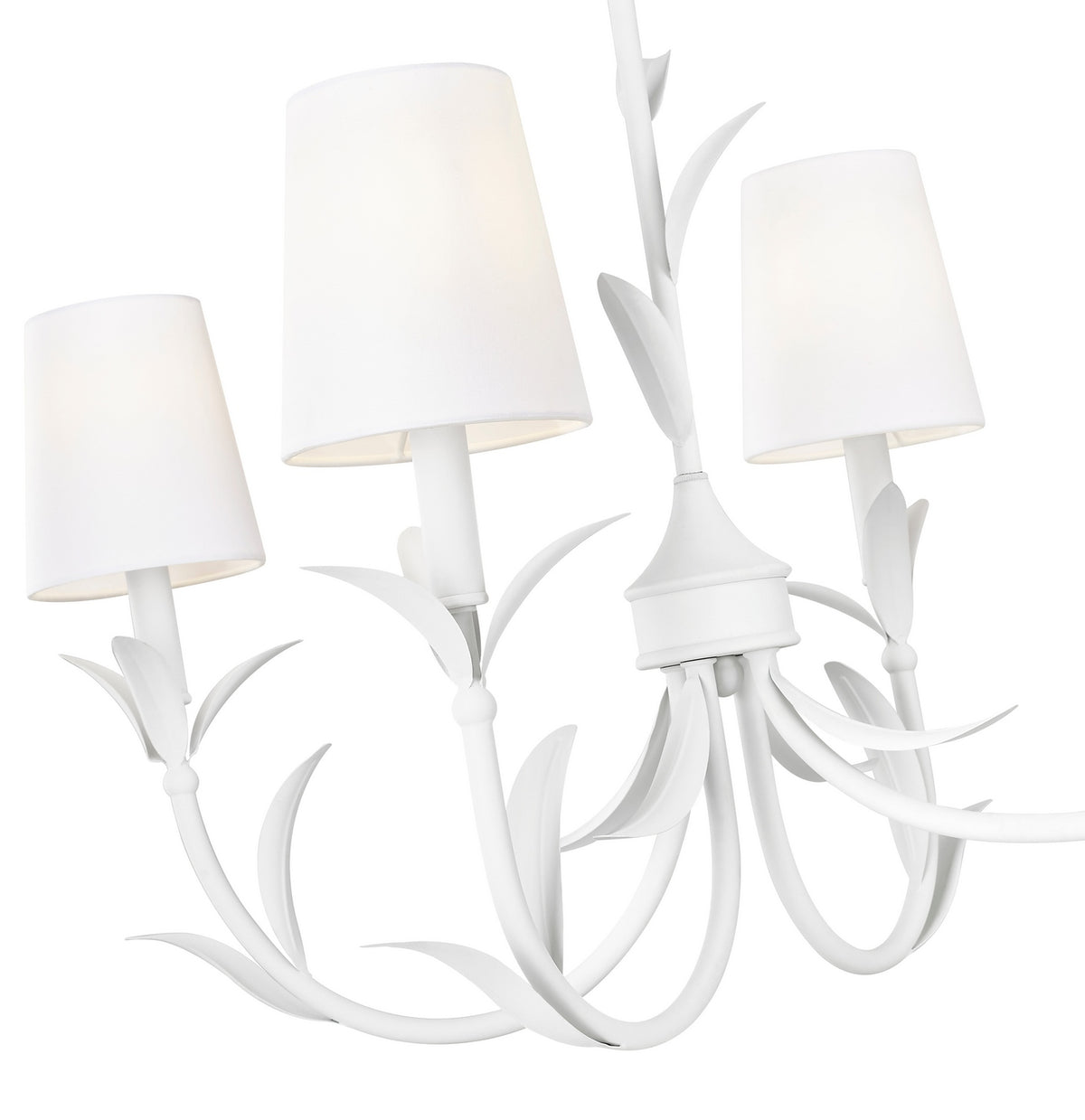 Lustre Aslin Blanc texturé, 20" – vue 5