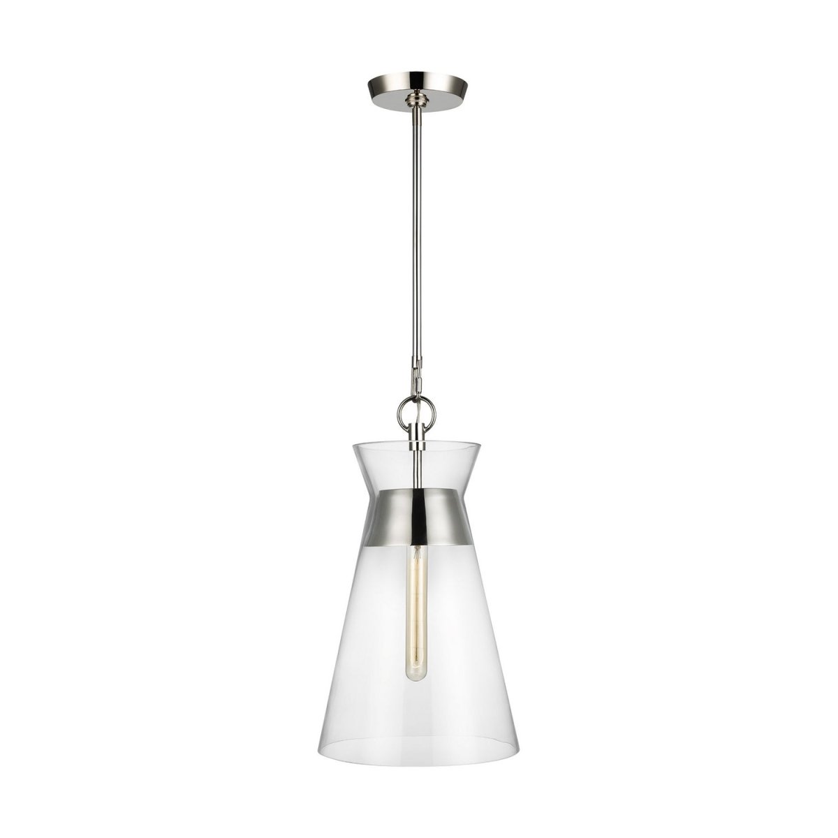 Lustre Atlantic - Nickel poli by Visual Comfort Studio | Luminaires & cie