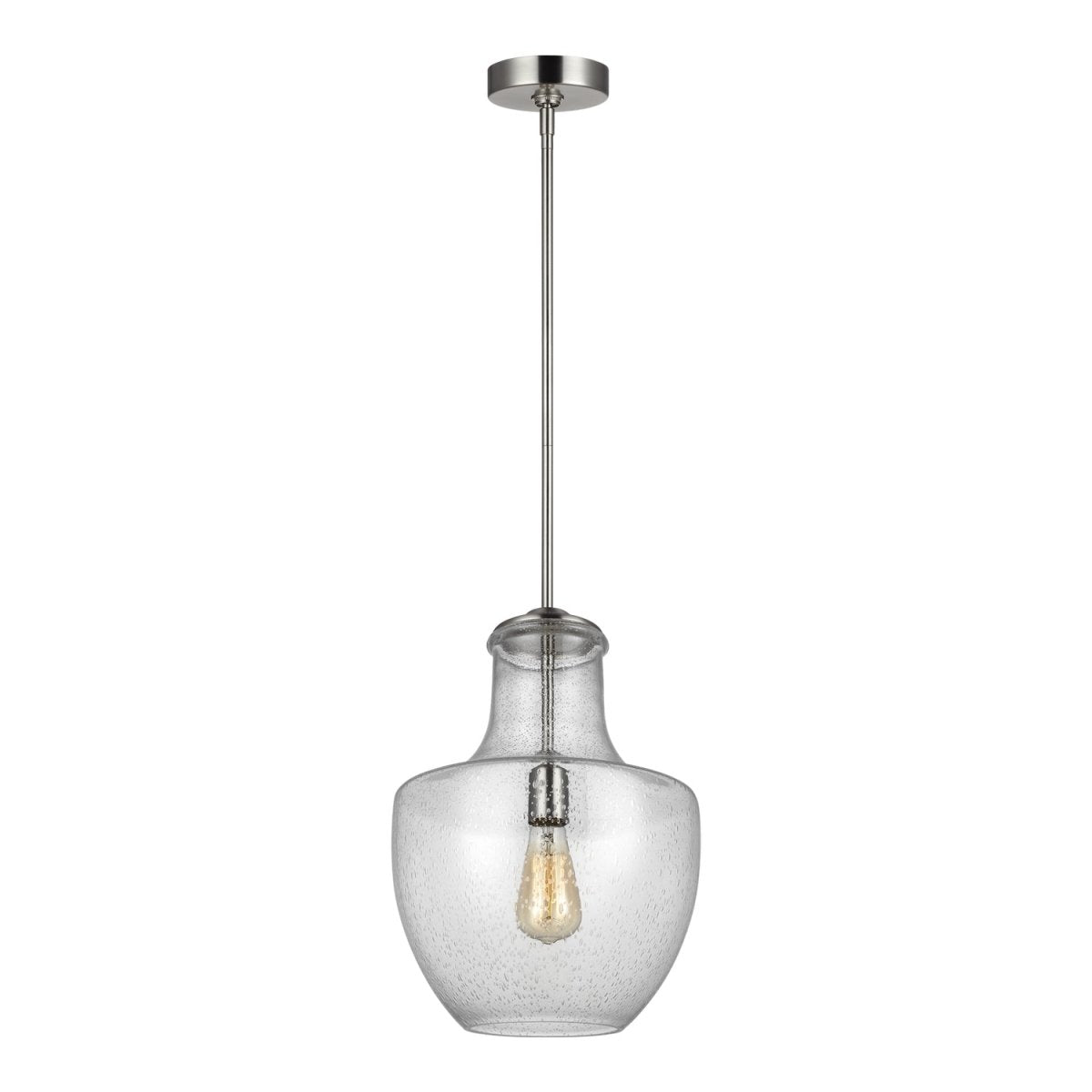 Lustre Baylor - Nickel satiné by Visual Comfort Studio | Luminaires & cie