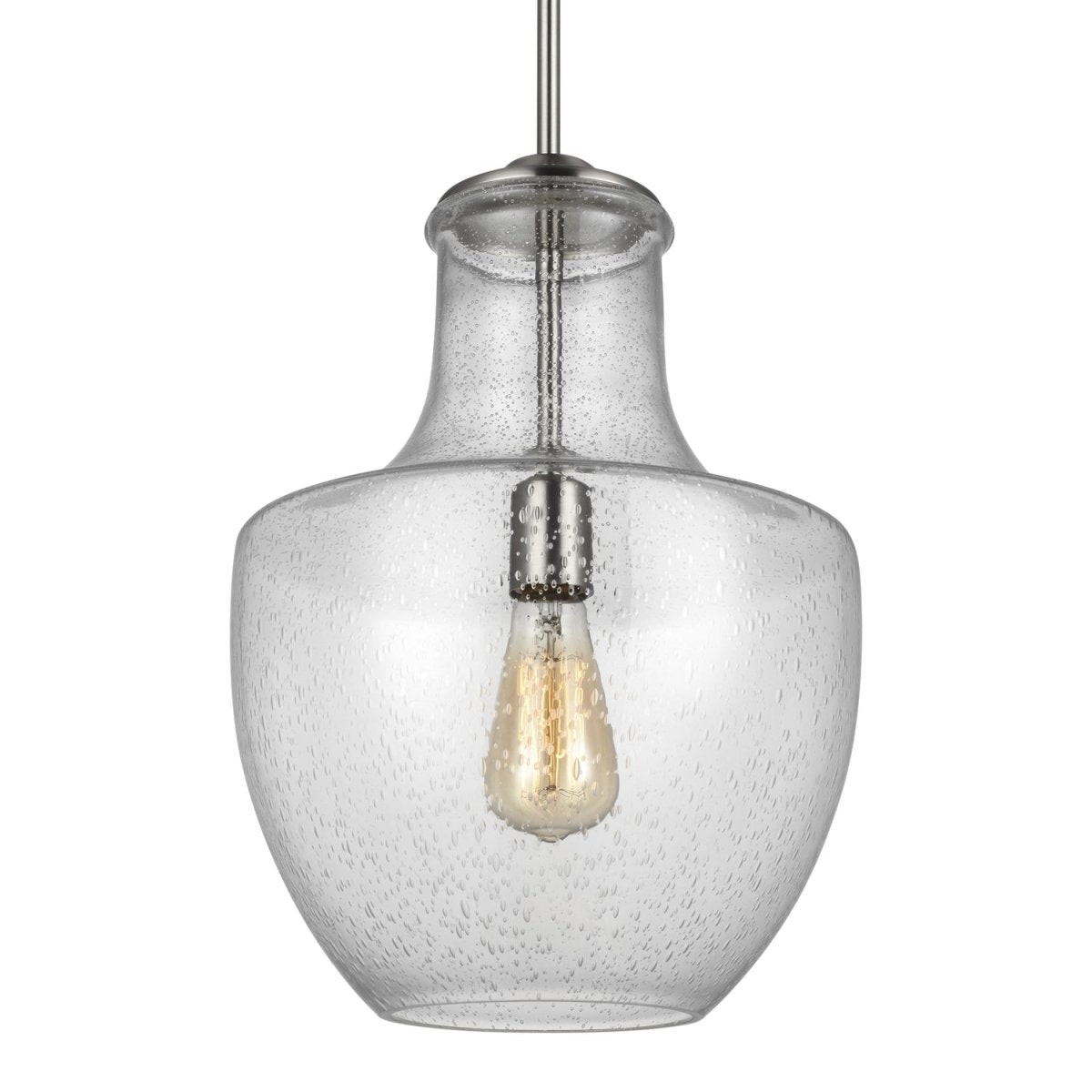 Lustre Baylor - Nickel satiné by Visual Comfort Studio | Luminaires & cie